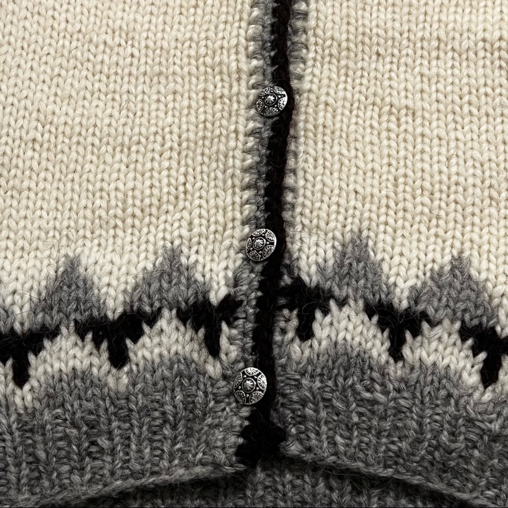 Vintage Wool Patterned Jacket - Picture 7 of 7